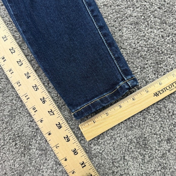 KanCan Jeans Womens 28 Blue Ankle Skinny Stretch Distressed Preppy City Casual - Picture 5 of 7